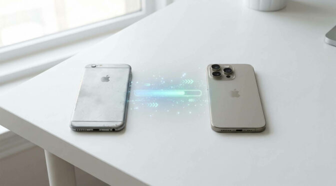 新舊手機資料轉移與備份教學示意圖